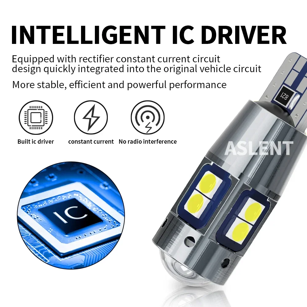 2PCS kualitas tinggi T10 W5W 1 - Led Tail Light Bulb Canbus ulasan dan harga
