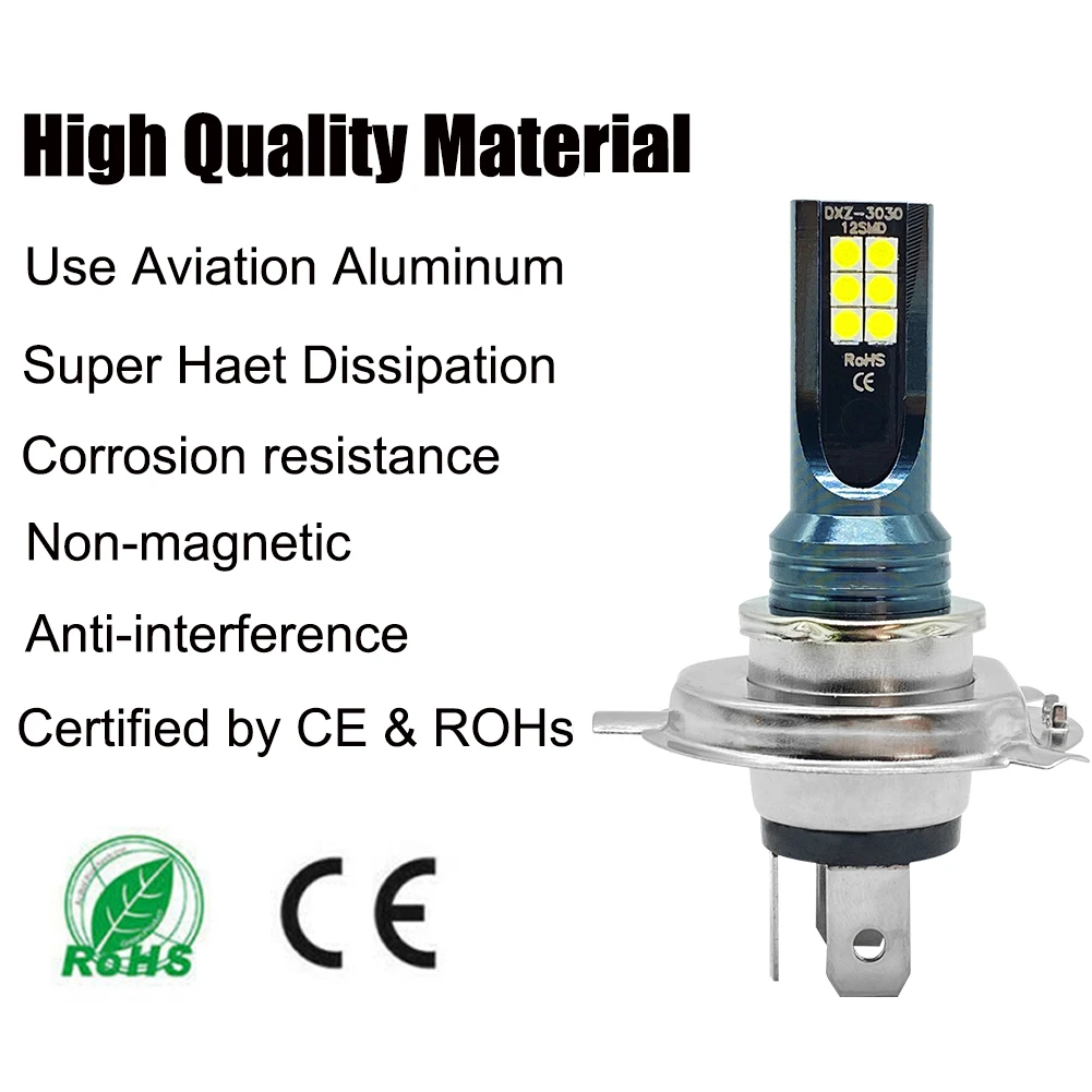 2 Buah Lampu LED H4 H7 Super T - Car Led Bulb H1 H3 H8 H11 ulasan dan harga