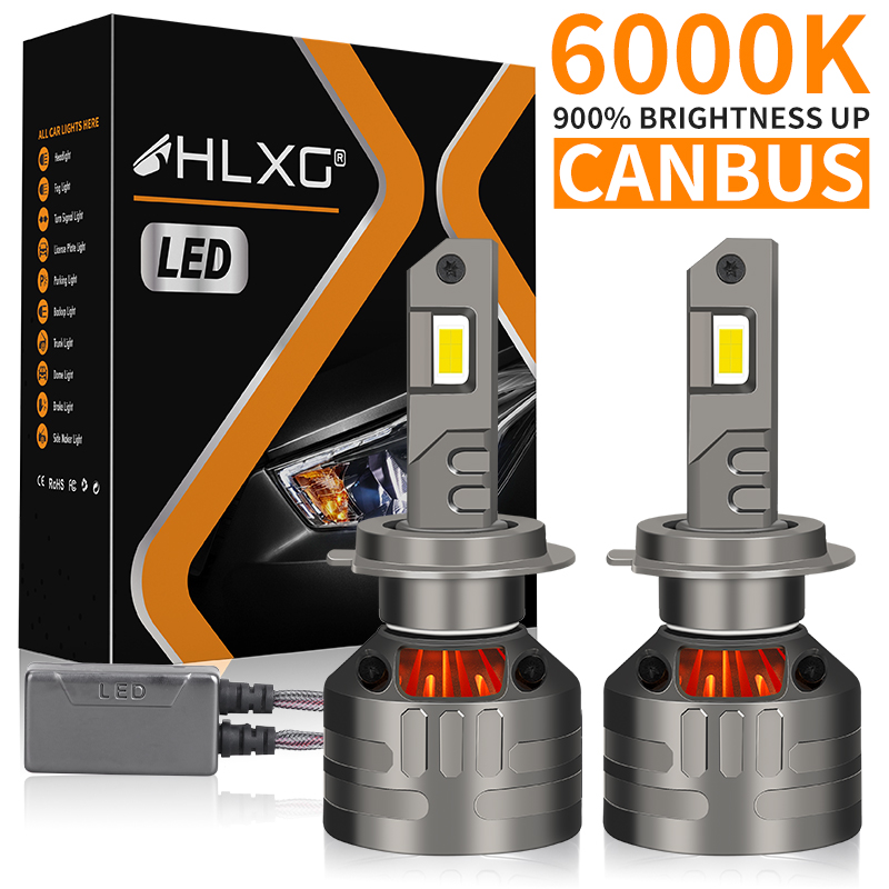 HLXG H4 LED H7 H11 H1 Lampu De - Led Headlight Bulb Canbus Error Free ulasan dan harga